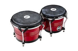 MEINL - WBTR300WR 6 3/4" & 8" MARATHON TRAD. WOOD BONGO, WINE RED